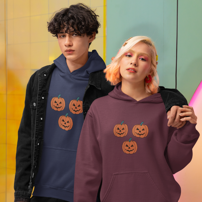 Unisex Halloween Hooded Sweatshirt